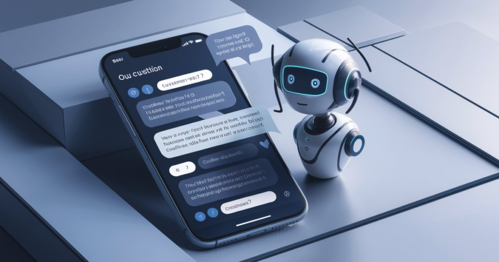 AI-powered chatbot providing customer support and assistance.