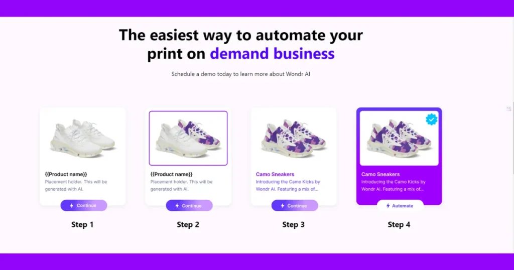 A revolutionary AI landscape in on-demand printing with Wondr.ai, where personalized products emerge from an intelligent printing process, driven by the fusion of technology and creativity.