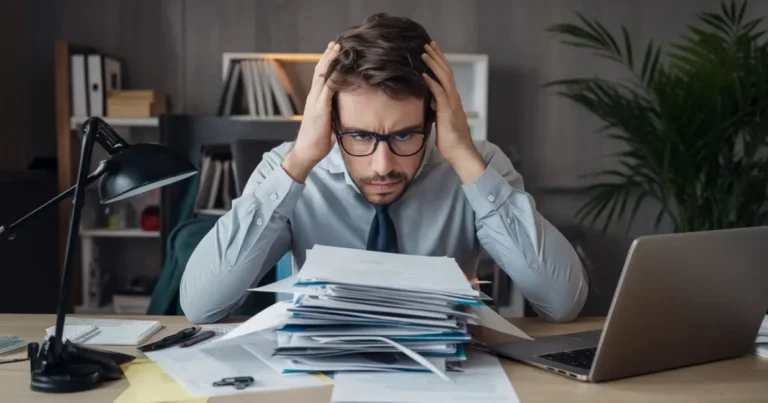 An entrepreneur exhausted by paperwork needs to use AI automation